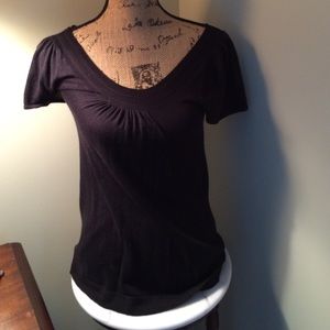 Black Knit Top