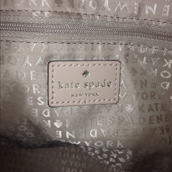 ✖️Kate Spade Bag- Khaki Colored, Large - Picture 4 of 4