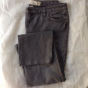 Loft skinny fit Gray jeans sz 10