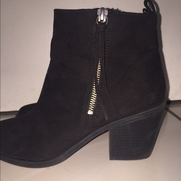 H&M Black Booties