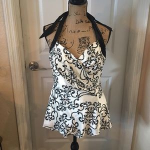 Beautiful satin WHBM halter