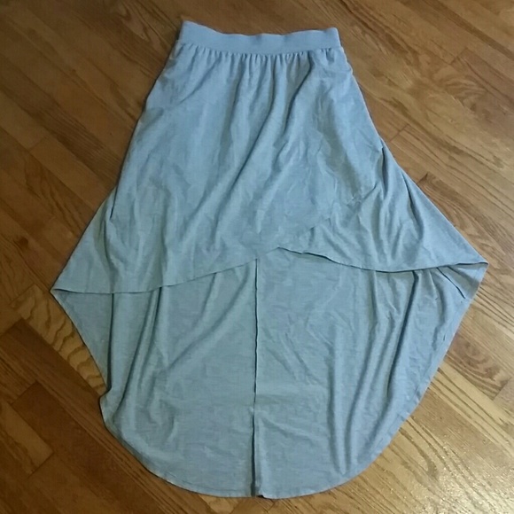 🚫Sold Bundle🚫 Cato Grey High-Low Skirt