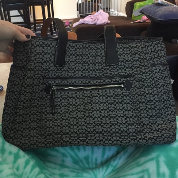 Coach diaper bag