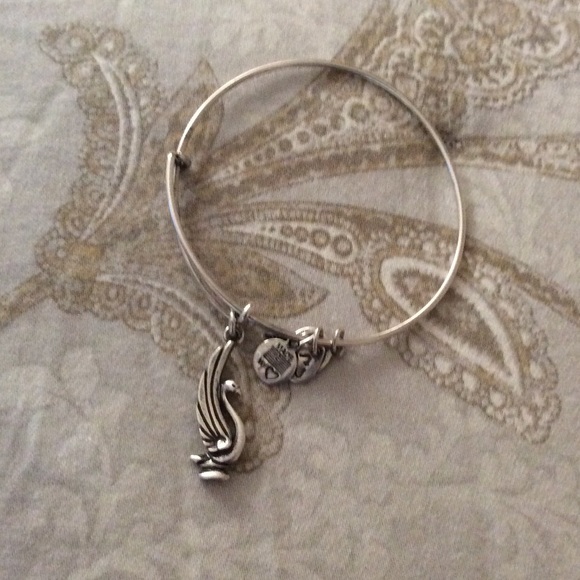 Alex and Ani swan bracelet