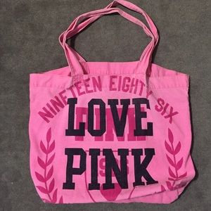 Pink Beach Bag