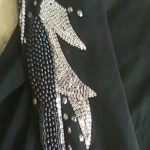 BELLATRIX BLACK BODYCON DRESS ONE SHOULDER M - Picture 4 of 4