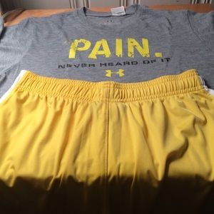 UNDER ARMOR WORKOUT OUTFIT