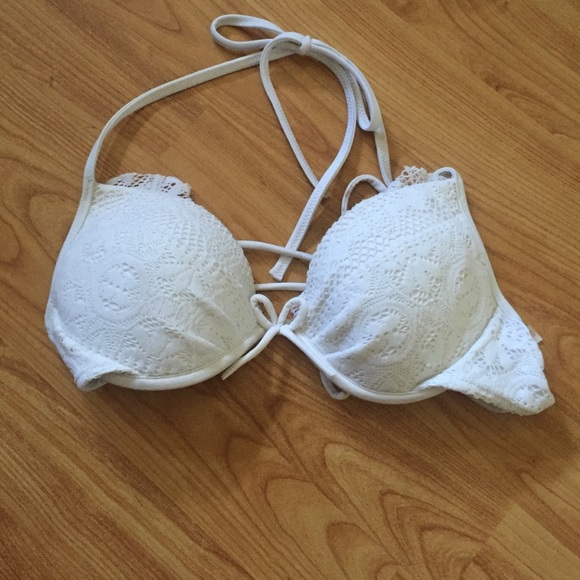 White Victoria Secret Bikini top
