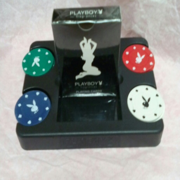 Playboy Bunny poker set