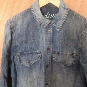 Madewell Snap Button Chambray