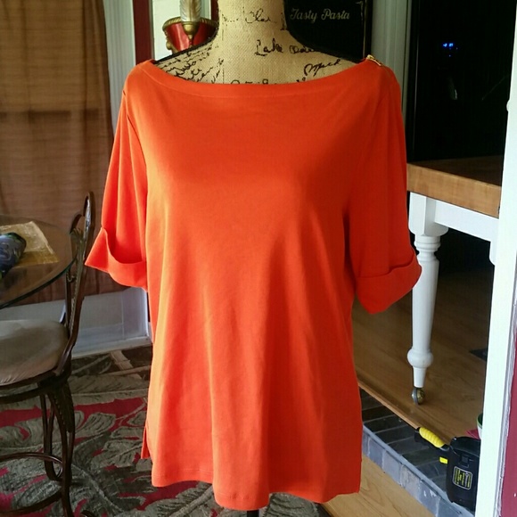 Beautiful Burnt Orange Top