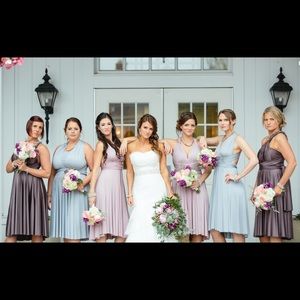 twobirds Bridesmaid dress in Slate