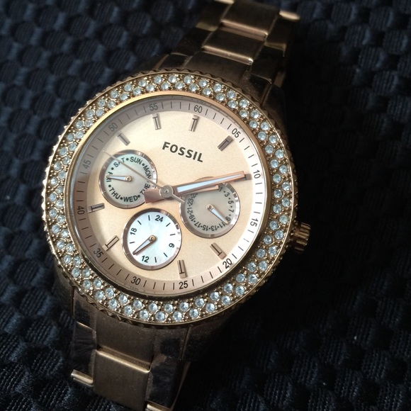 Fossil Watch Rose Gold