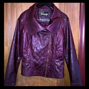 Guess faux leather jacket
