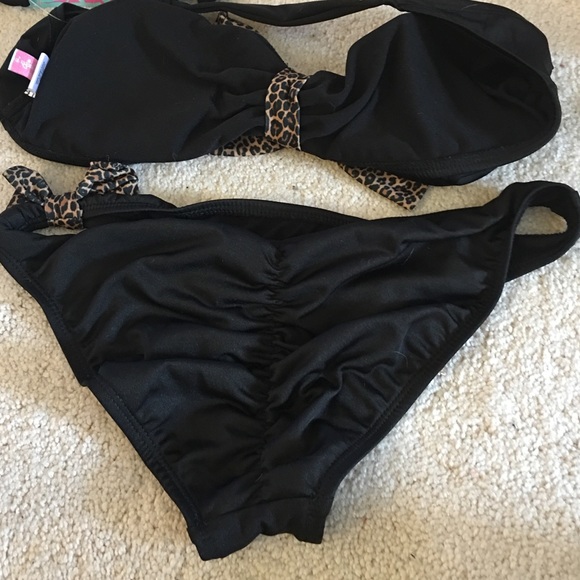 Cheetah bow bikini - Picture 4 of 4
