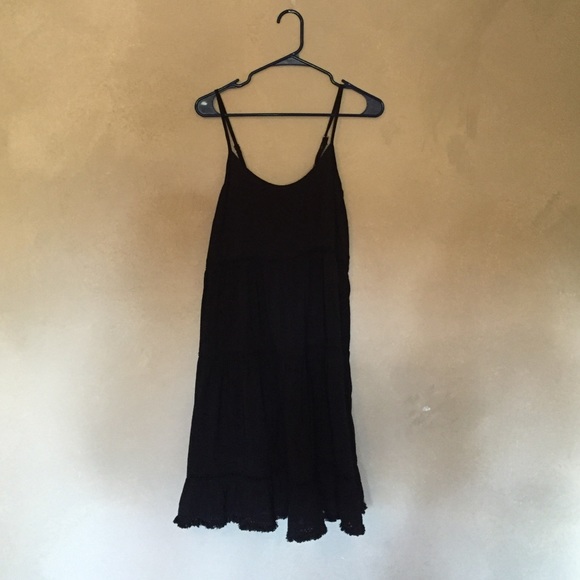 Black Ruffle Dress from Target