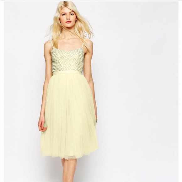 Needle and Thread Embellished Tulle Dress