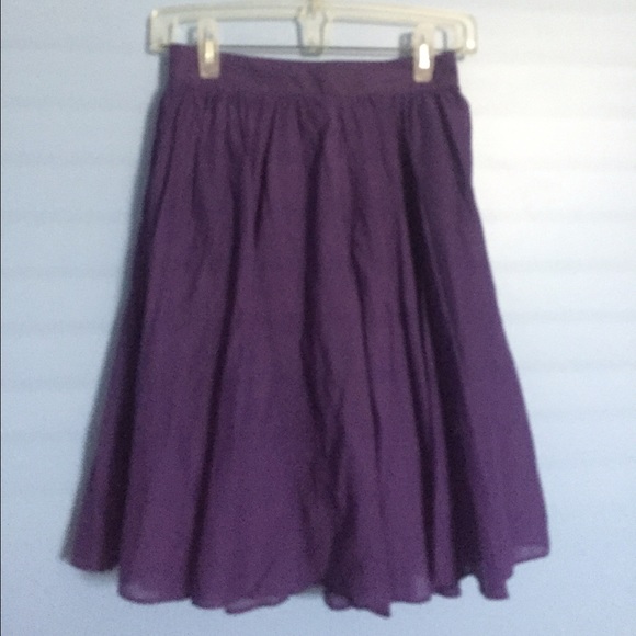Purple Jcrew skirt
