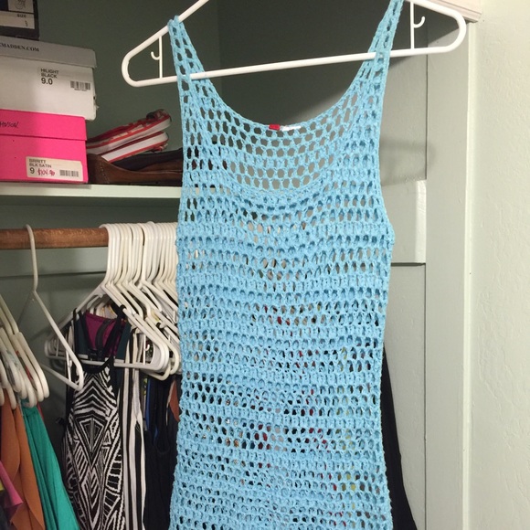 Crocheted Swimsuit Coverup
