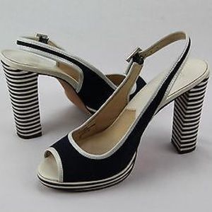 ⭐️Host Pick: Michael Kors Summer Stripe Slingbacks