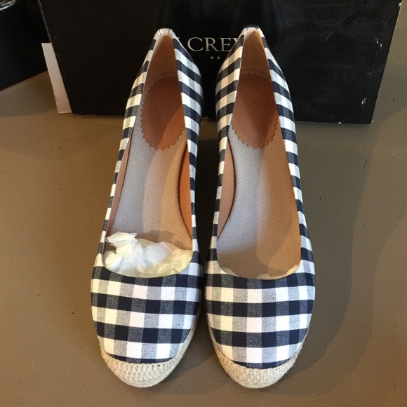 ❤️SOLD❤️J Crew Espadrille Wedges - Picture 2 of 4
