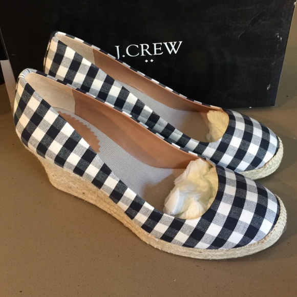 ❤️SOLD❤️J Crew Espadrille Wedges - Picture 3 of 4