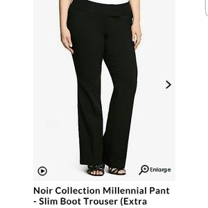 Torrid black work pants