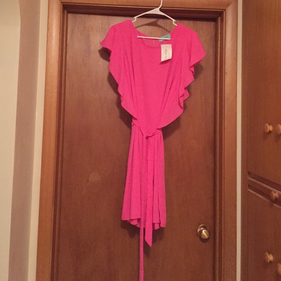 Filly flair pink dress, L