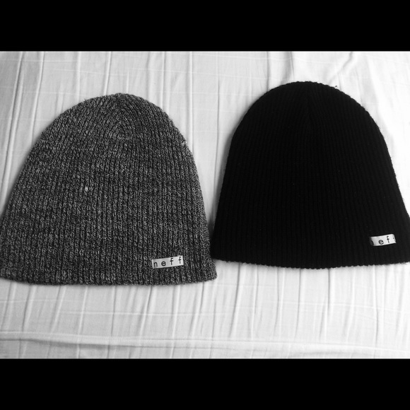 Two NEFF beanies