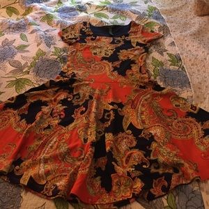 Ralph Lauren paisley dress