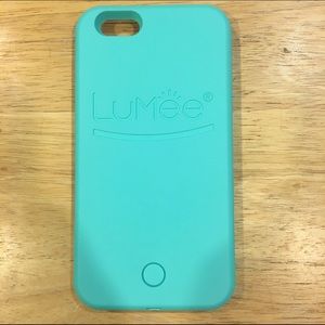 Illuminating hard case for iPhone 6plus- mint