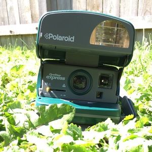Vintage Polaroid camera