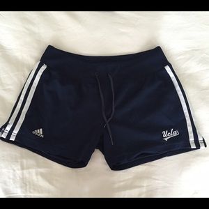 Adidas UCLA branded mesh shorts
