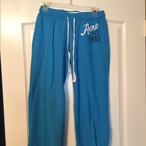 Aero blue sweatpants
