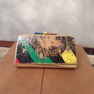 Handmade clutch