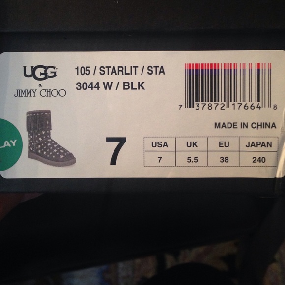 Jimmy Choo UGGs Limited Edition!! - Picture 4 of 4