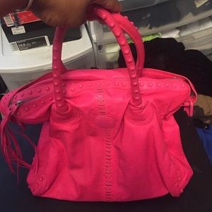 Marc By Marc Jacobs Neon Pink Satchel