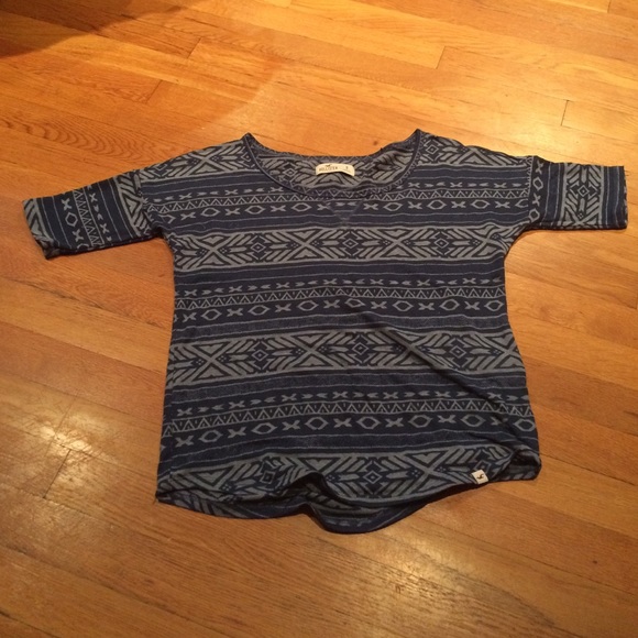 Hollister 3/4 Arm Shirt