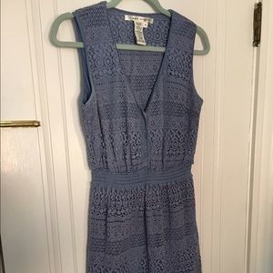 Dusty blue sundress