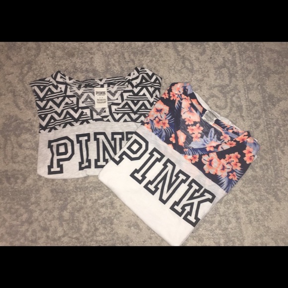Two Pink tank tops