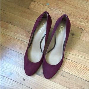 Coach Nala kidskin pumps