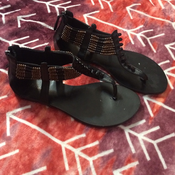 Charlotte Russe Shoes - Charlotte Russe sandals gladiator beaded edgy