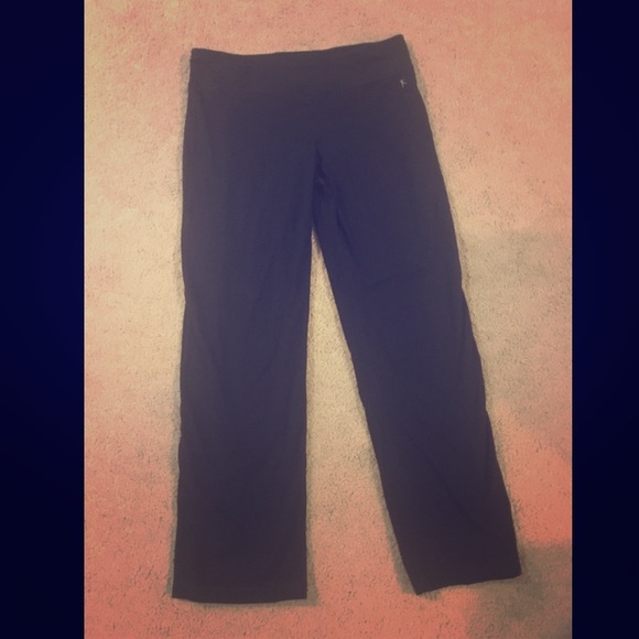 Danskin Black Semi-Fitted Yoga Pants