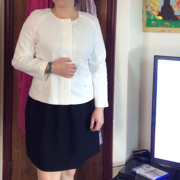 White summer blazer