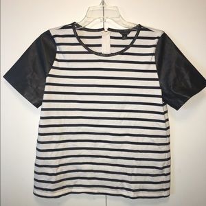 Ann Taylor Mixed Media T-shirt