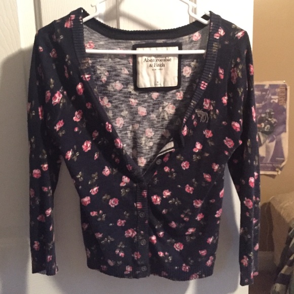 Floral sweater
