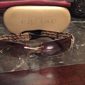 Caviar Sunglasses "Champagne Series"