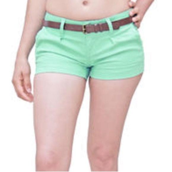 American Rag mint green shorts
