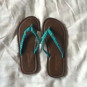 Aeropostale Braided Sandals