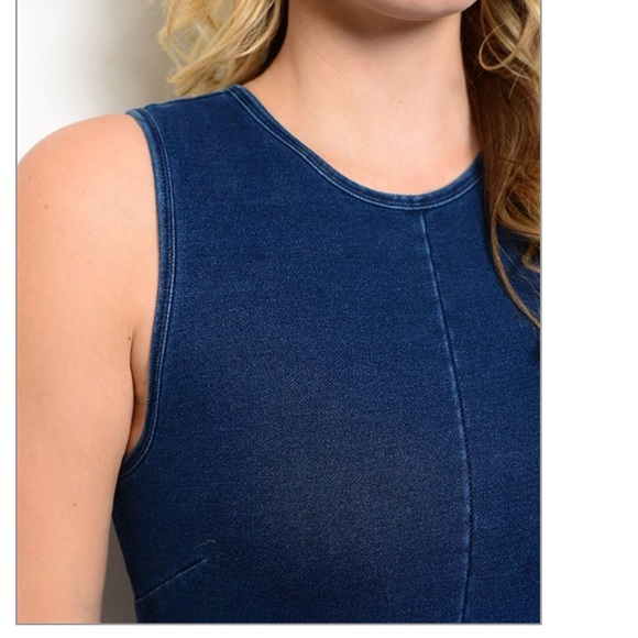 🌲layer me🌲denim look dress - Picture 3 of 3